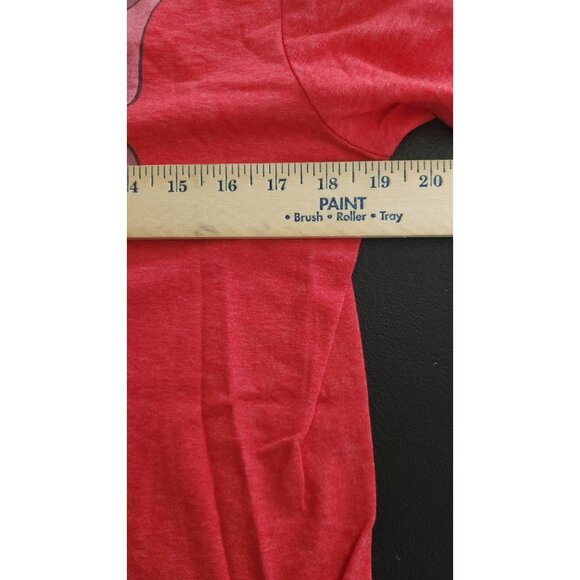 Tom and Jerry‎ T-Shirt Cartoon Graphic Print Crew Neck Mens Size Medium Red EUC - Picture 8 of 9